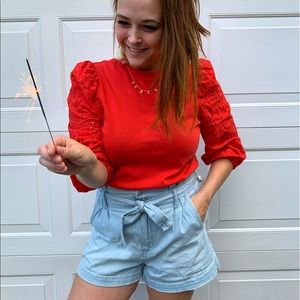 A New Day Eyelet Top